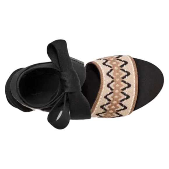 UGG Abbot Ankle Wrap Wedge Sandal Women's Size 8.5 NWT No Box - Picture 5 of 13